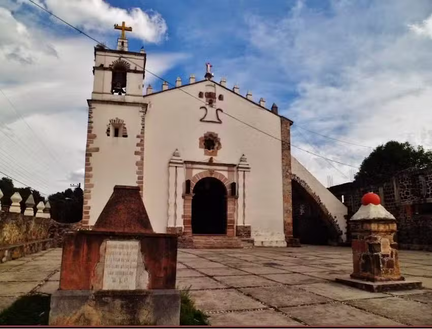 Parroquia de Santiago Ap&oacute;stol, Ocuilan, M&eacute;x.
