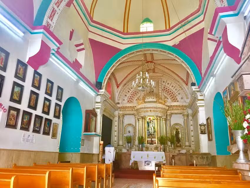 Parroquia San Jorge en Tezoquipan.