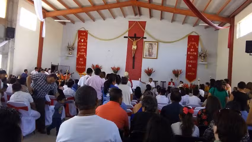 Parroquia Santa Mar&iacute;a de Guadalupe, Palmas