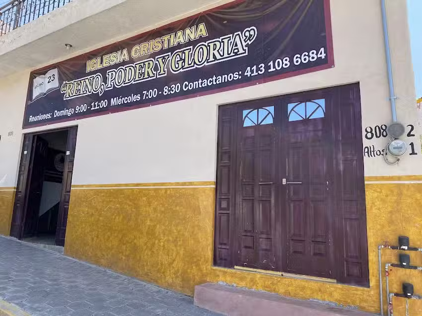 REYNO PODER Y GLORIA Iglesia Cristiana