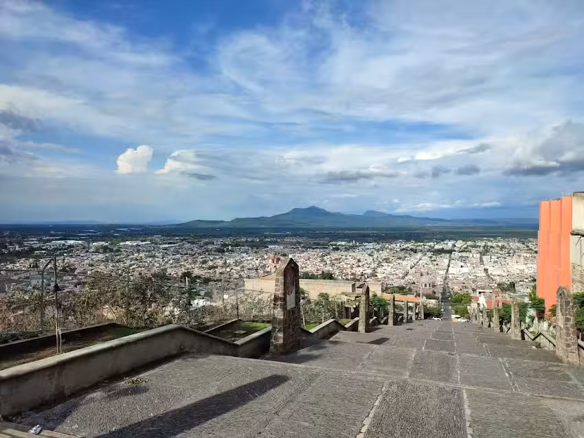 Sahuayo Desde Monumento A Cristo Rey