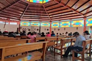 Santa Rita de Casia y María de Guadalupe