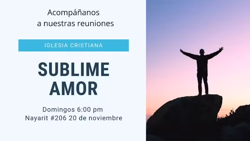 &ldquo;Sublime amor&rdquo;