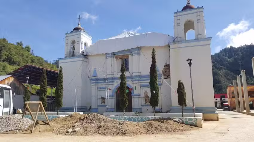 Templo Cat&oacute;lico Santa Maria Ozolotepec