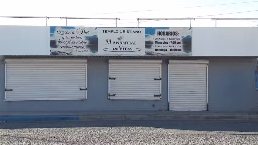 Templo Cristiano &ldquo;Manantial de vida&rdquo;