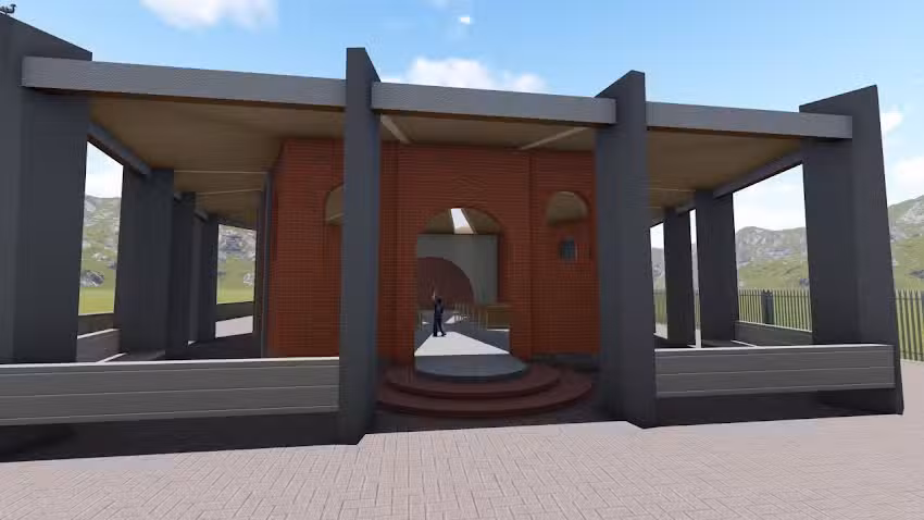 Templo d&eacute; la virgen del refugio