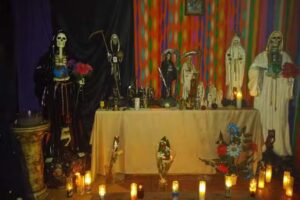 Templo de sanaci&oacute;n de La Santa Muerte