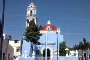 Templo de Santa In&eacute;s Xanenetla Puebla