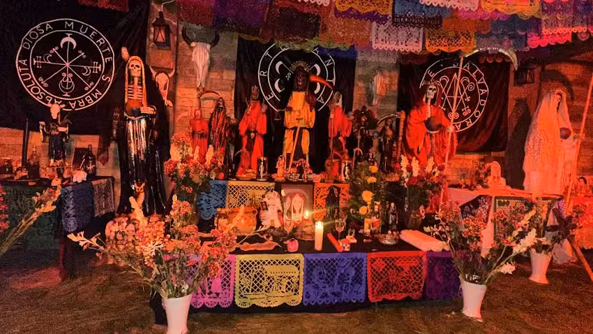 Yohualli santa muerte